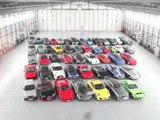 A time-lapse video of CAR magazine's 50th anniversary issue cover