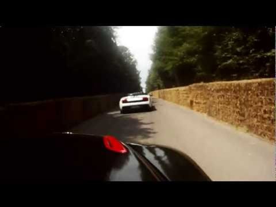 Bentley Continental Supersports vs Lamborghini Gallardo Performante at Goodwood (2011)