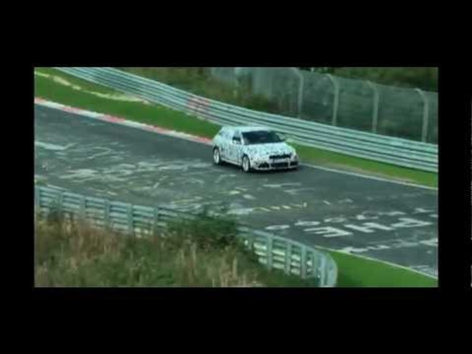 Audi RS4 Avant (2012) scooped