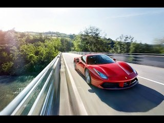 Ferrari 488 GTB supercar (2015) video review