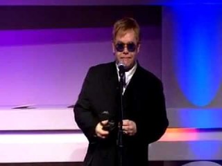 Elton John slags off Madonna at the Q Awards