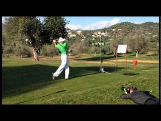 Behind the scenes Sergio Garcia cover shoot -  Dec 2011 - Today's Golfer