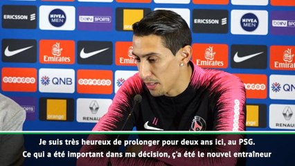 PSG - Di Maria : "Je voulais rester ici"