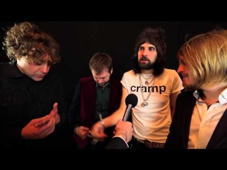 Xperia Access Q Awards:  Best Act In The World Today & Best Live Act - Winners Kasabian