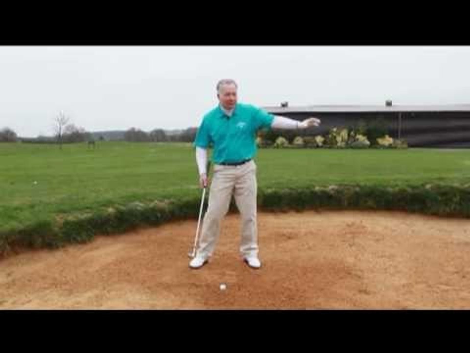 Hit a bunker shot that releases - Adrian Fryer - Today's Golfer