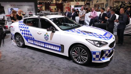 Kia Stinger Police Car at SEMA 2018