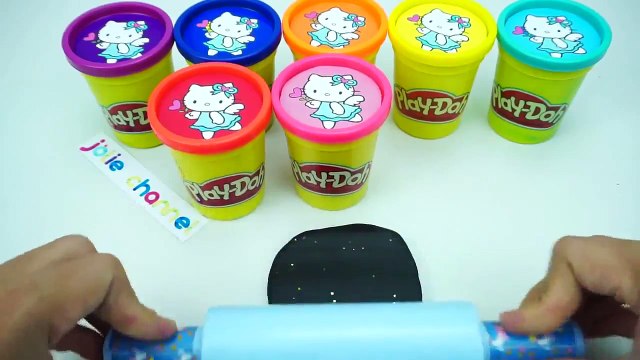 Chơi đất nặn theo Khuân hình con vật - Bé học màu sắc