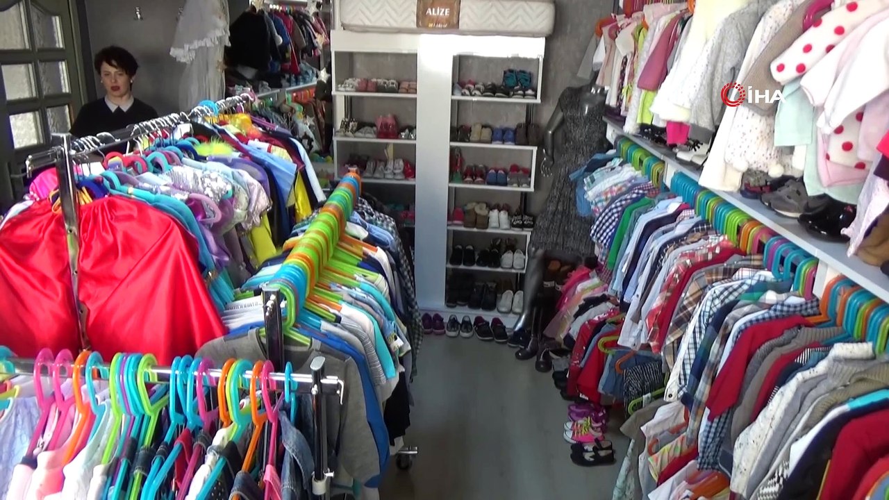 Yalova'da ikinci el bebek eşyaları mağazası açıldı - Dailymotion Video