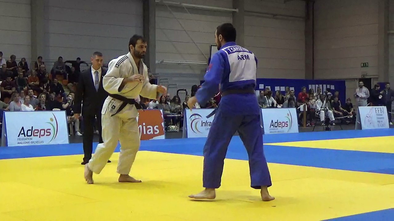 Finale championnat régional -81kg entre Jérémie Bottieau (Grand-Hornu) et Tigran Sahakyan (Crossing Schaerbeek)