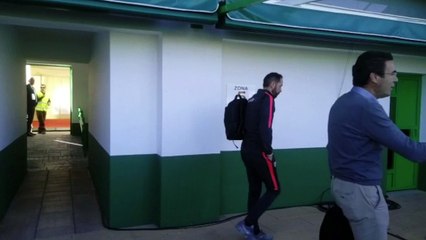 Villanovense-Sevilla: Los Jugadores del Sevilla FC, en Villanueva