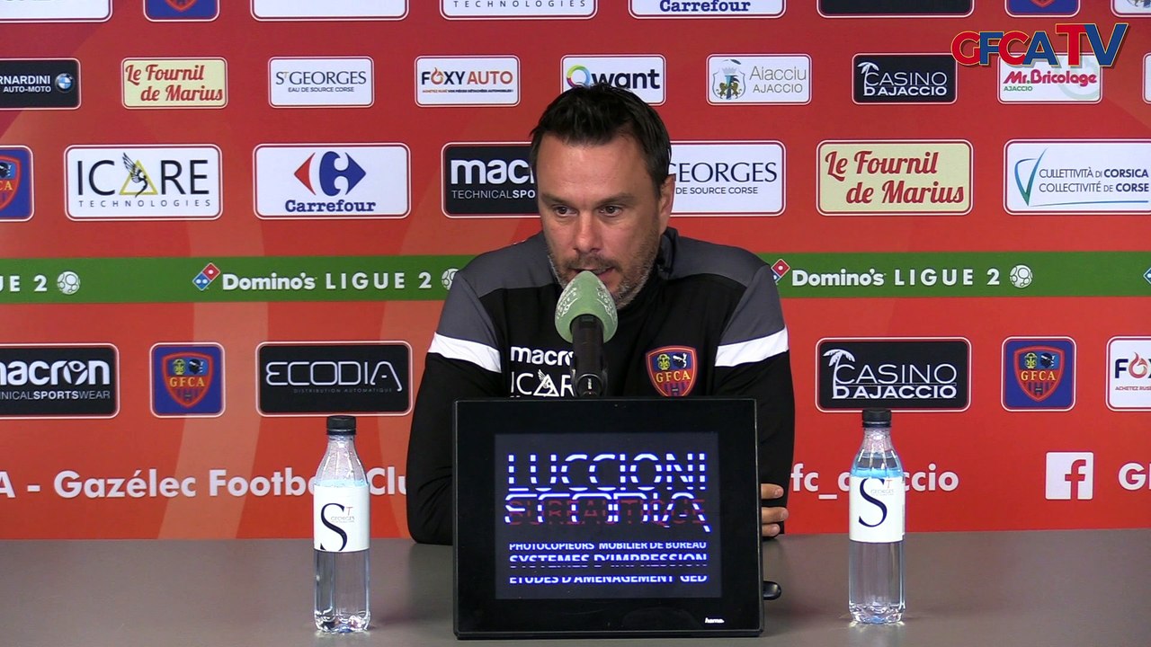 Domino's Ligue 2 - le point presse avant le derby face à l'AC Ajaccio !