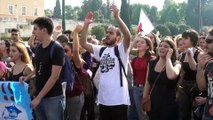 Yunanistan'da öğrencilerden protesto - ATİNA