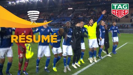 RC Strasbourg Alsace - LOSC (2-0)  - (CDL BKT 1/16 de finale) - Résumé - (RCSA-LOSC) / 2018-19