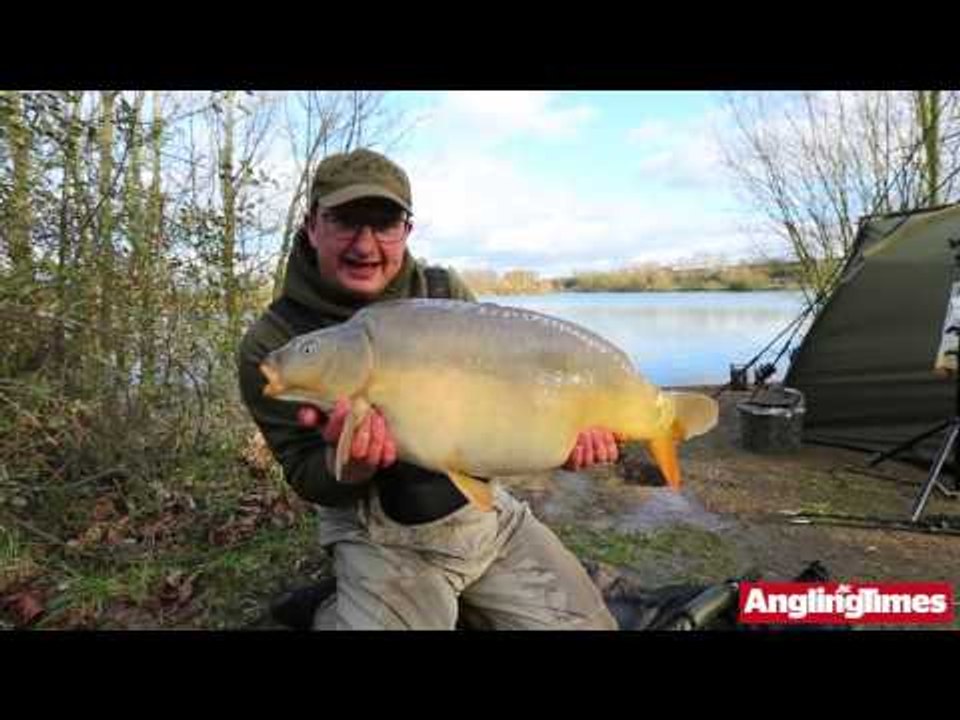 Danny Fairbrass at his new Cawcutts fishery