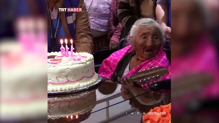 Dünyanın en yaşlı kadını 118'inci yaşını kutladı