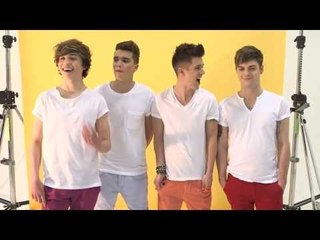 Union J take heat on a date - exclusive shoot