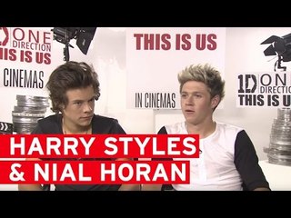 Скачать видео: One Direction This Is Us: Harry Styles & Niall Horan interview