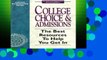 [P.D.F] College Choice   Admissions: The Best Resources to Help You Get in (College Information