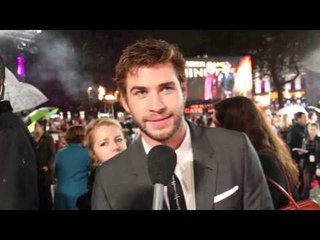 Liam Hemsworth Hunger Games Catching Fire Premiere