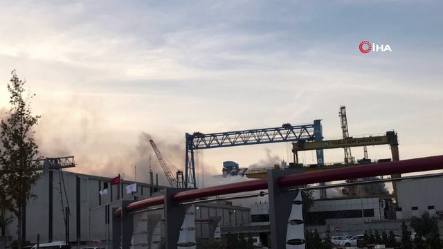 Tuzla Tersaneler bölgesinde patlama