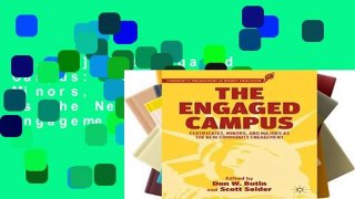 [P.D.F] The Engaged Campus: Certificates, Minors, and Majors as the New Community Engagement