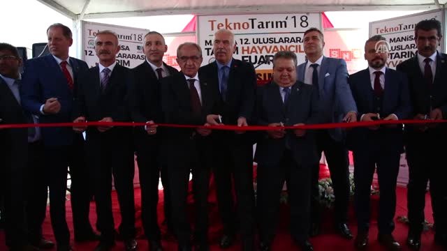 Manisa Tarım Hayvancılık Fuarı Açıldı