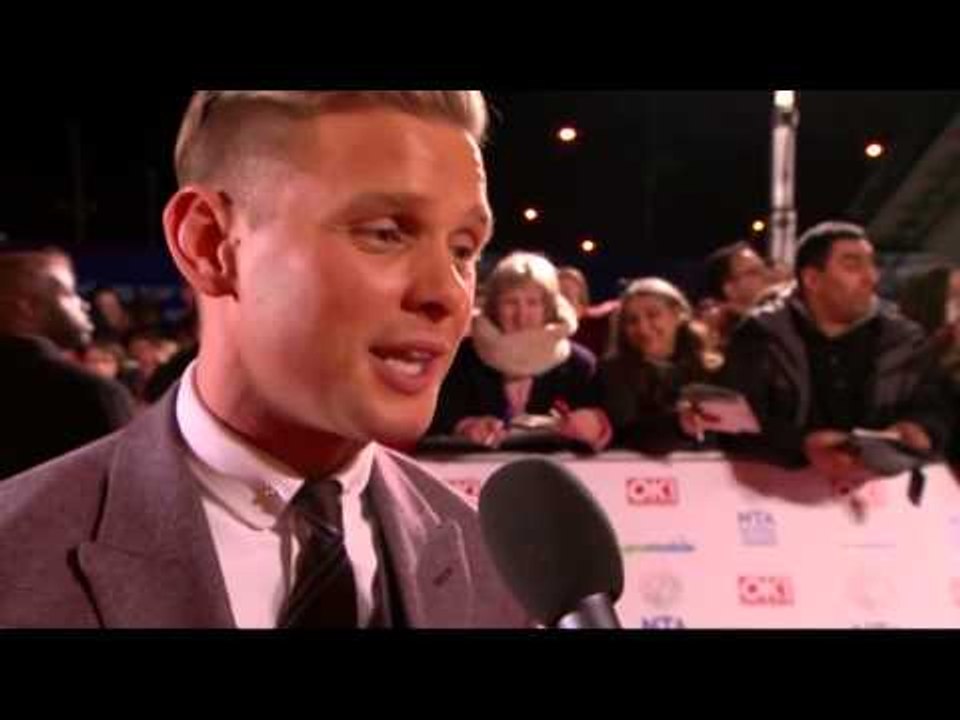 Jeff Brazier Red Carpet National Television Awards 2014