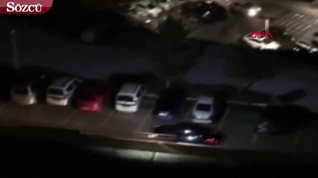 Gece kulübünde silahlı kavga kameralara yansıdı