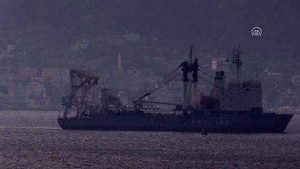 Rus Askeri Kurtarma Gemisi Çanakkale Boğazı'ndan Geçti - Çanakkale