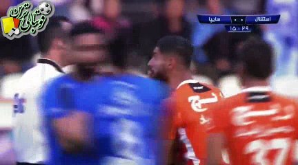 خلاصه بازی استقلال و سایپا