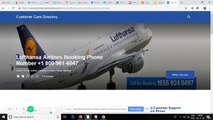 CALL 1-844-640-1484 Lufthansa Reservation airlines booking Number