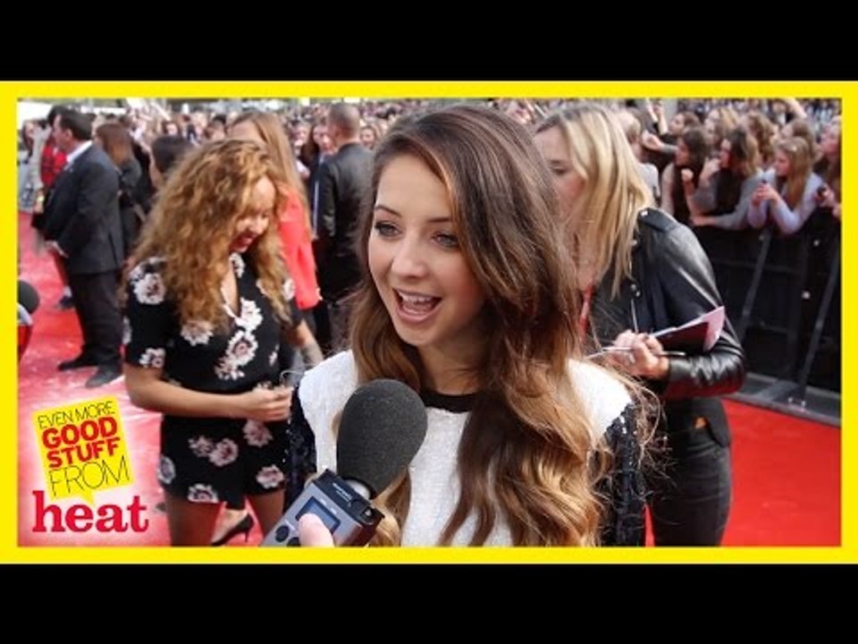 Zoella talks about her future..and Harry Styles - Teen Awards 2014