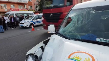 Hafif ticari aracın çarptığı yaya öldü - UŞAK