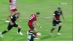 Kostas Tsimikas requests a penalty - Panachaiki vs Olympiakos Piraeus 01.11.2018 [HD]
