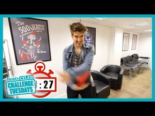 Joey Graceffa takes the Basketball World Record Challenge