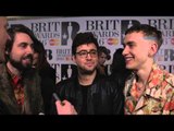 Years & Years join James Barr on the Brits 2016 red carpet