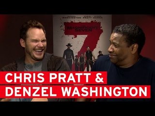 Chris Pratt and Denzel Washington talk... hair braiding?