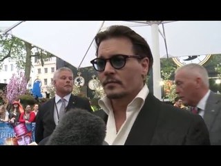 Johnny Depp talks Alice In Wonderland to heat!