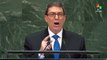 Cuban Foreign Minister Bruno Rodriguez Speaks At The United Nations