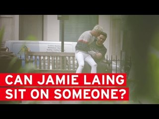 Can Jamie Laing sit on a stranger for twenty seconds? | heat x Nerve
