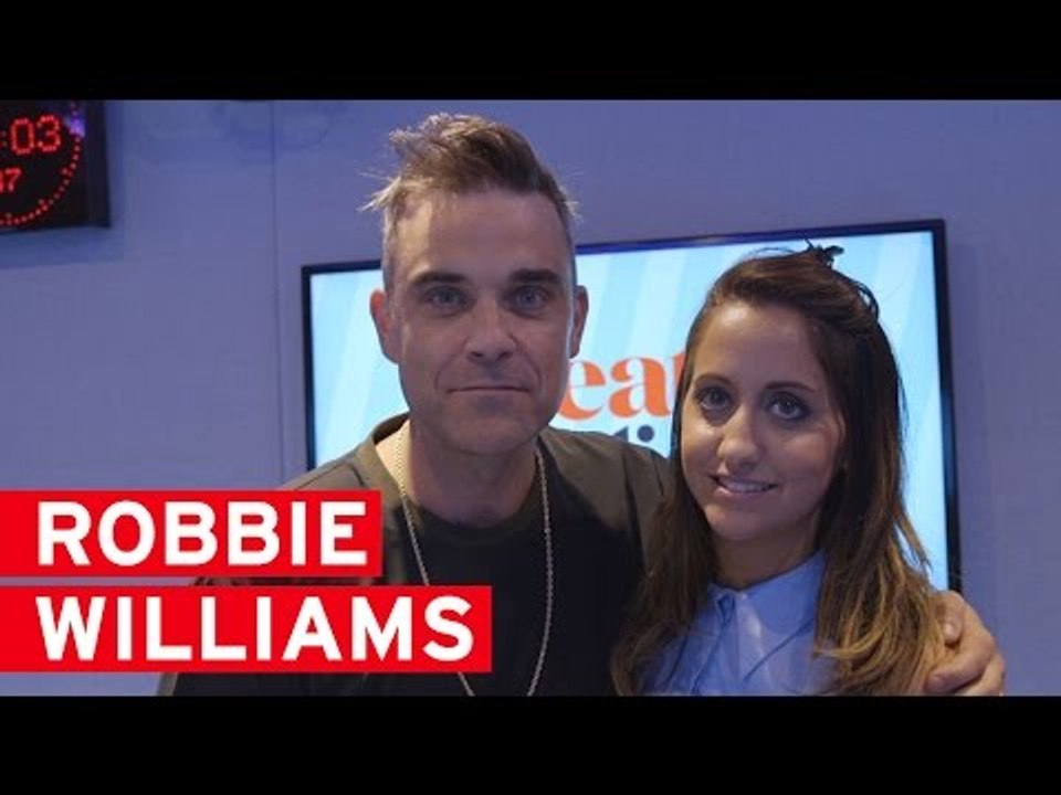 Robbie Williams speaks to Emily Segal on heat Radio!