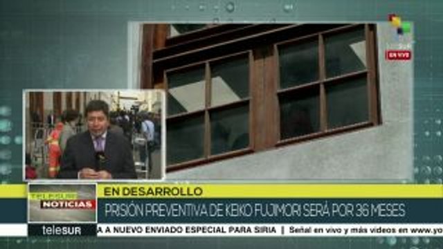 Perú: juez define si se impone prisión preventiva para Keiko Fujimori
