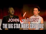 Daisy Ridley and John Boyega fail our Star Wars: The Last Jedi cast quiz!