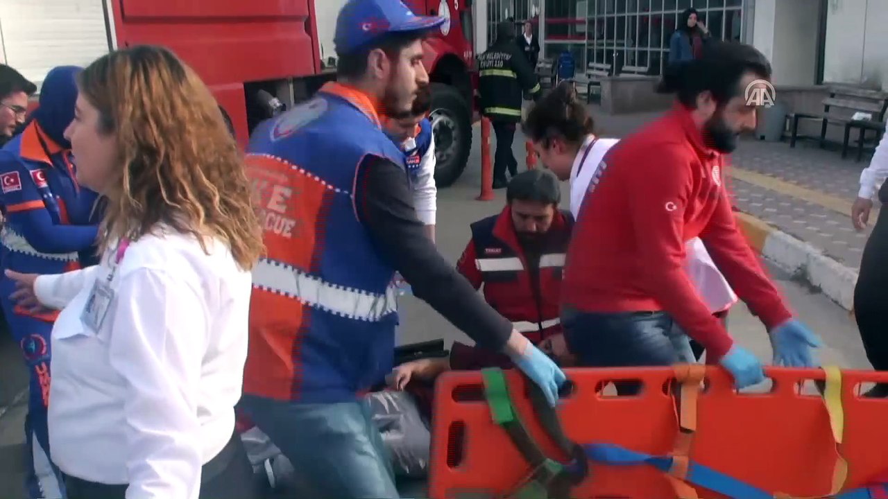 Gıda zehirlenmesi, yangın ve kimyasal zehirlenme tatbikatı - TOKAT