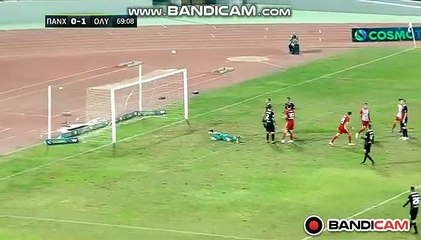 Goal Nahuel (0-2) Panachaiki FC vs 	Olympiakos Pireus