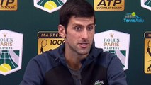 Rolex Paris Masters 2018 - Novak Djokovic : 