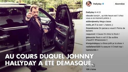 Quand Johnny Hallyday s'enfilait de la vodka en douce... en la faisant passer pour de l'eau