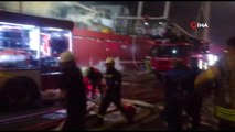 Tuzla'da Korkutan Gemi Yangını