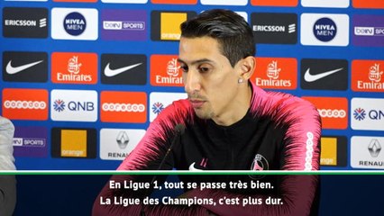 PSG - Di Maria : "Nous ne sommes pas les seuls à souffrir"