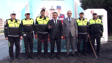 Sürücüler 'Yaşam Tüneli’nde trafik kurallarını öğreniyor